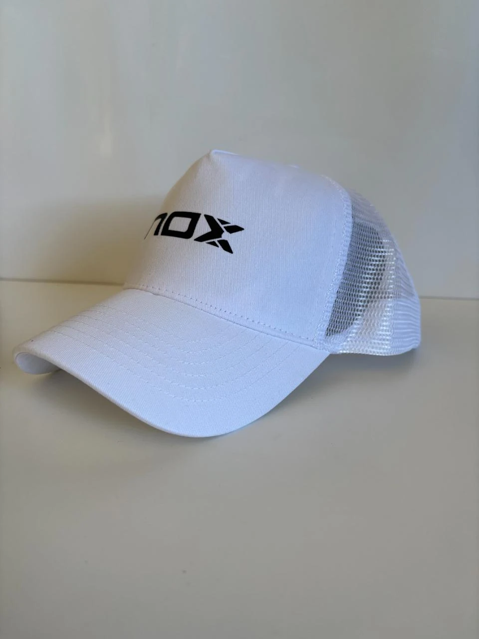 Reclame pet NOX, padel, wit, zwart logo, nieuw, verstelbare one size – photo 2